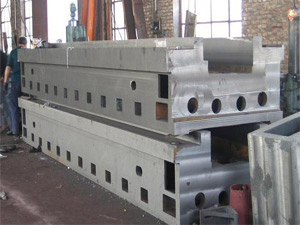 揚州龍門刨床身鑄件