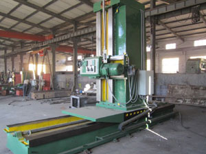 揚州立柱移動端面銑床